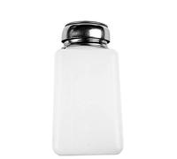 1PC 200 ml Dispensateur poussé vers le bas, dispense de pompage de pompe à ongles Rébarrant à ongles vide Bouteille de pompage liquide Pumper un dispensateur de liquide en métal touche pour l'ar