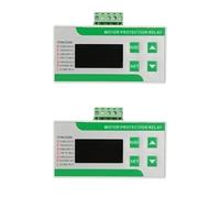 1PC 220/380V AC Digital electronic starter Protector 2-99A Overload Phase Loss Protector with Display MDB-201Z electronic starter Protection Relay NWPNLXEA(AC220V)