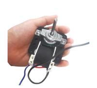 1pc 220V 12W 1900r/min 15W 2100r/min Moteur De Pôle Ombragé For Petits Ventilateurs Électriques Radiateurs Ventilateurs De Ventilation Moteur De Ventilateur D'échappement