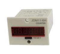 1pc 220VAC JDM11-6H 5 broches 6-36VDC PNP capteur signal entrée numérique compteur électronique relais