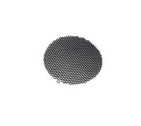 1PC 23-109mm LED Lumière Lampe Abat-jour Capot Downlight Spot Rond Nid d'abeille Couverture En Filet Noir Anti-éblouissement Anti-éblouissement Lumière Aluminium(55mm)
