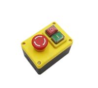 1PC 250V 16A 4 Pin Emergency Stop Push Button Switch electronic starter Stop/Start Switch NWPNLXEA