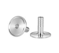 1pc 25mm Hose Barb to Tri Clamp TC34mm SUS304 Stainless Steel Fitting Homebrew