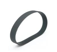 1pc 2GT largeur de courroie 10 mm GT2 courroie de distribution en boucle fermée périmètre en caoutchouc 198 mm ~ 300 mm courroie synchrone de distribution pièces de courroie d'imprimante 3D(198mm)