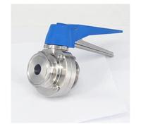 1pc 3/4" 19mm SS304 Stainless Steel Tri Clamp Valve Brew beer