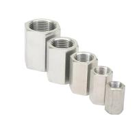1PC 3/4" BSPP Female 304 Stainless Hex Nut Rod Pipe Adapters Max Pressure 8000 psi