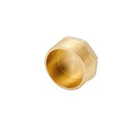1PC 3/8" BSPP G Male Thread Brass End Hex Head External Hexagon Head Cap