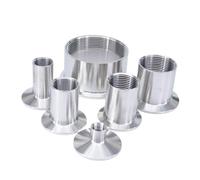 1pc 3/8" BSPT Female Tri Clamp 1.5" 304 Stainless Ferrule Clamp Pipe Fitting