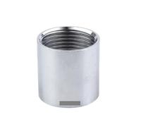 1PC 304 Stainless Steel BSP 1/8" Female Threaded Pipe Fittings water gas connector full thread YZWRWRMKTB