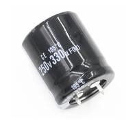 1pc 330uF 250V 330MFD 250WV 22 * 30mm Snap In Aluminum Electrolytic Capacitors 250v330uf 330uf250v AUOQKQUT
