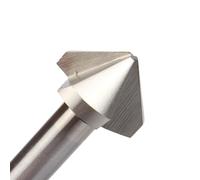 1pc 4.5-50mm 3 Flûte 90 Degrés HSS M2 6542 Fraise Fraise Chanfreinage Outil Forets for Acier Inoxydable Alliage D'aluminium(20.5mm)