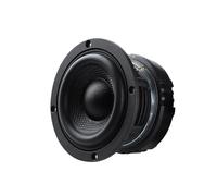 1PC 4.5 Pouces Caisson de Basses Haut-Parleur HiFi 4/8 Ohm 50W Bassin en Fibre de Verre Basse Profonde Bookself Woofer Haut-Parleur Grand magnétique(8 Ohm Speaker)