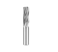 1pc 4.75 5.68 6.02 6.13mm alésage ou trous d'usinage enduit aluminium spirale rainure 3F 4F 6F CNC alésoir en acier au carbure de tungstène monobloc (Color : Aluminum, Size : 4.75X25X50X4T)