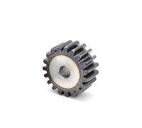 1Pc 4M Engrenage droit 12/13/14/15/16/17/18/19/20/21/22/23/24 Dents 45# de transmission en acier au carbone Pas dent 12,56 mm(15T)