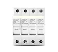 1pc 4P WITHOUT LED 1100V DC Fuse Holder 10 * 38mm High Voltage PV TOPV-32X ZGPOSQKZSC
