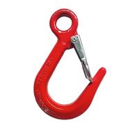 1pc 5000-7000LB, 1.5-3.2T crochet mince grande ouverture barre d'armature bouche pointue crochet en S chape de levage tube en acier nez de tuyau matériel(GRAY)