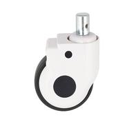 1Pc 5Inch Medical Caster Equipment Package Shell Avec Frein Silencieux Universel(Plunger)