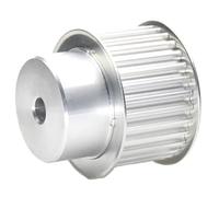 1pc 5M poulie de courroie distribution en aluminium 30/31/32/33/34/35/36/37/38/39/40/41/42/44/45/43/46/47 dents synchrone(43 Teeth,Slot width 27mm)