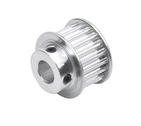 1pc 5M poulie de distribution en alliage d'aluminium type BF fente traversante largeur 21mm 26/28/30/32/35 dents à courroie synchrone(8mm,30 Teeth)
