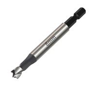 1pc 6-40mm outils de travail du bois scie cloche charnière forets d'alésage 1/4" (6.35mm) tige hexagonale coupeur en acier à haute teneur en carbone(8mm)