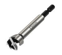 1pc 6-40mm outils de travail du bois scie cloche charnière forets d'alésage 1/4" (6.35mm) tige hexagonale coupeur en acier à haute teneur en carbone(15mm)