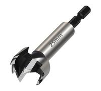 1pc 6-40mm outils de travail du bois scie cloche charnière forets d'alésage 1/4" (6.35mm) tige hexagonale coupeur en acier à haute teneur en carbone(25mm)