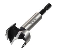 1pc 6-40mm outils de travail du bois scie cloche charnière forets d'alésage 1/4" (6.35mm) tige hexagonale coupeur en acier à haute teneur en carbone(32mm)