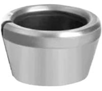 1pc 6/6.35/8/9.52/10mm Collet Chuck Adapter for Engraving Machine - High Strength Carbide Clamping Grinding Head(10x8mm)