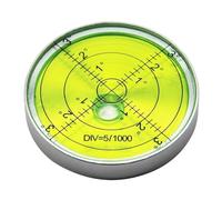 1pc 60X10MM Mini Niveau Magnétique Métallique Perle Horizontale Bulle Haute Précision Niveau À Bulle Balance Bulle(A)