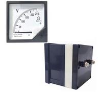 1PC 6L2-V 250V 300V 450V 500V 750V AC compteur analogique panneau jauge tension ca compteur de courant 80 * 80MM voltmètre voltimetro pointeur(1500V(100V))