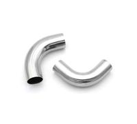 1PC 76mm 304 Stainless Steel Seamless Welded 90 Degree Elbow Grade Pipe Joint Polished