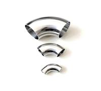 1PC 76mm OD Butt Weld Elbow 90 Degree SUS 304 Stainless Pipe Fitting Homebrew