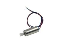 1PC 7mm*16mm 716 Coreless electronic starter with Cooling Hole/Gear DC1.5V 3V 3.7V 52000RPM High Speed for Aircraft/Quadcopter CZAOINCU(Red Blue wire Motor)