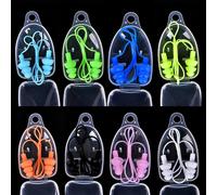 1pc 8 Couleurs Universel Souple Silicone Natation Bouchons D'oreille Bouchons D'oreilles Piscine Accessoires Sports Nautiques Nager Bouchon D'oreille