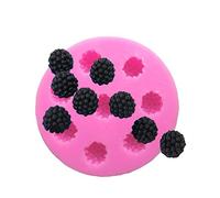1pc 8 Trous forme de framboise gâteau Moule silicone Berry Fondant Mold Decoration gâteau Outil