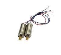 1PC 8520 8.5mm*20mm CW/CCW Coreless electronic starter 10 Teeth Brass Gear DC 7.4V 52000RPM High Speed Engine RC Drone Quadcopter UAV ICXLPMC(Red Blue Cable Motor)