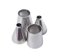 1PC 89mm To 51mm Tube Adapte SS304 Stainless Steel Butt Welding Speed Reducer YZWRWRMKTB