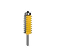 1pc 8mm tige doigt joint colle fraise panneau surélevé V Joint routeur bits for bois Tenon boiserie cône tenonnage Bit(8x40mm)