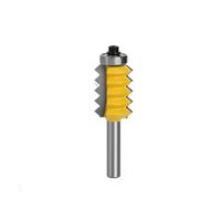 1pc 8mm tige doigt joint colle fraise panneau surélevé V Joint routeur bits for bois Tenon boiserie cône tenonnage Bit(8x30mm)