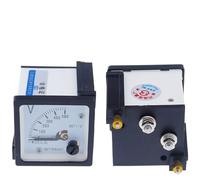 1pc 99T1-V carré 48 * 48mm 250V/300V/450V/500V/600V/750V/1000V Voltmètre à aiguille AC Voltmètre analogique(250V)