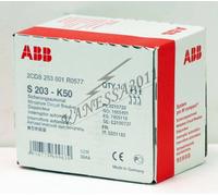 1PC ABB S203-K50 3P K 50A (2CDS253001R0577) Miniature Circuit Disjoncteur