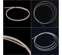 1Pc ABS crème couleur ivoire guitare reliure incrustation Purfling bande I65 x 0.6x0.15cm nouveau