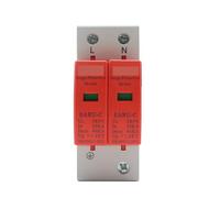 1pc AC SPD 1P+N 2P 20KA~40K AC385V House Lightning Surge Protector Protection Protective Low-voltage Arrester Device BIANMTSW