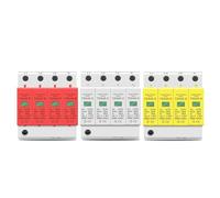 1pc AC SPD 4P 3P+N 10-20KA 20-40KA 30-60KA 275V 385V Dispositif de protection contre les surtensions domestiques Dispositif de protection contre les surtensions basse tension(420V,30-60KA)