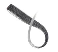 1pc All Long Straight Color Hair Piece Extensions Clip In Highlight Rainbow Streak Pink Synthetic Strands On Clips(27J)