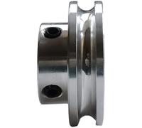1PC Aluminum Alloy Single Groove Pulley - R2 Drive Wheel for Motor Power Transmission - OD 20/30/40/50mm(OD30x10mm)