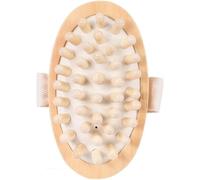 1pc Anti-Cellulite De Massage Naturel Du Corps En Bois Brosse Brosse De Massage Du Corps Poignée Gommage Exfoliant Brosse Pour Muscle Relax Circulation Sanguine Soins D'hygiène Personnelle