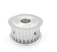 1PC Arc HTD 8M 24 dents poulie synchrone alésage rond 8-28mm for largeur de ceinture 15/20/25/30/40mm HTD8M 24-8M AF 24T(18mm,For belt width 15mm)