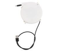 1pc Automatic Retractable Power Reel Cable Data Cable Winding Reel Charging Cable Power Cord Reel Protective Cover