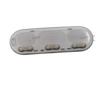 1pc Avant arrière Carte lumière intérieur plafonnier Lecture lumière assemblée avec Ampoule, for Nissan Sunny Qashqai March Pièces détachées(Color:3 Button)